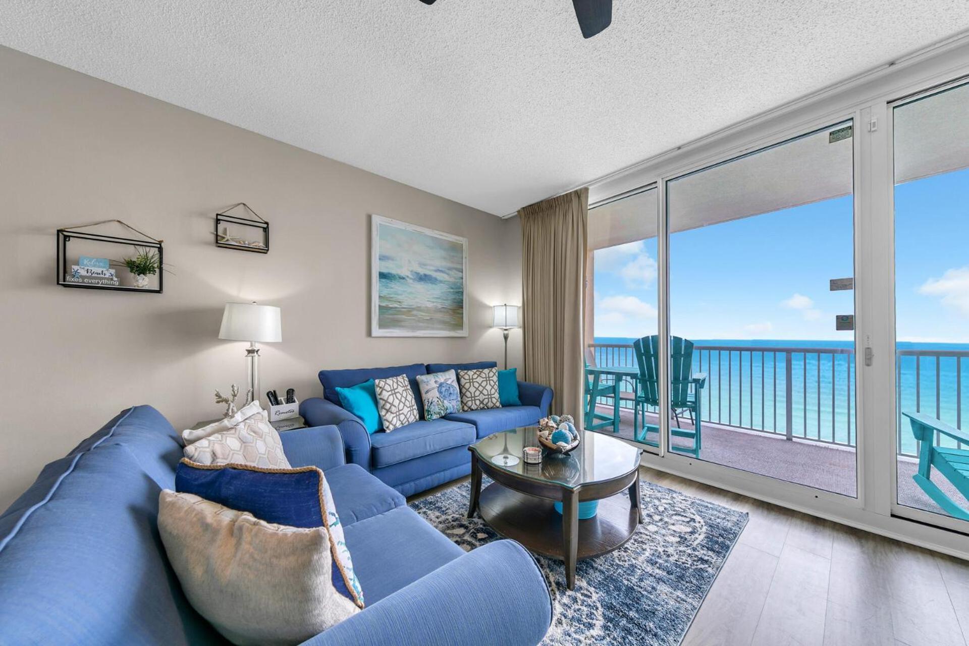 Stunning Ocean & Sunset Views, Direct Beach Access With 2 King Bedrooms At Panama City Beach, Fl Екстер'єр фото